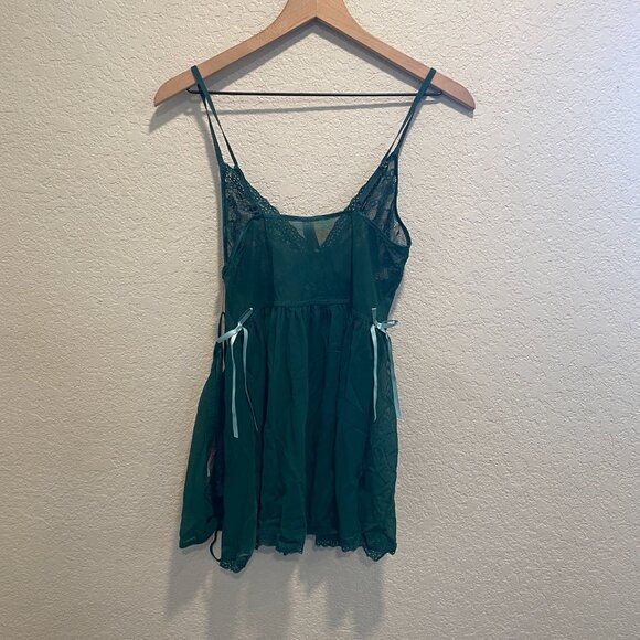 Adore Me Green Chemise & Panty Lingerie Set Large NWT - Picture 6 of 6